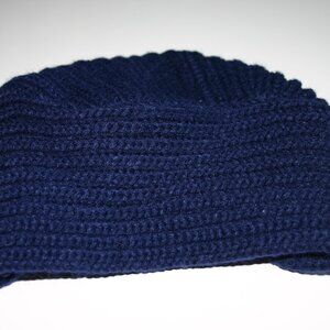 WOMENS' HAT TRUE NORTH GEAR NAVY bLUE KNIT/ACRYLIC